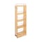 Rev-A-Shelf Maple Veneer, Light Brown, 5 in W, 32.15 in H, 10.75 in D, 10.75 in L, Light Brown 448-BBSCWC36-5C - alternate 1
